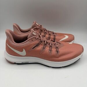 Nike Quest Running‎ Shoes Womens Size 10 Rust Pink Sneakers Trainers AA7412-600